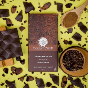 Cokelat Candu Dark Chocolate 60% Cacao - Bangka Origin - 70gr